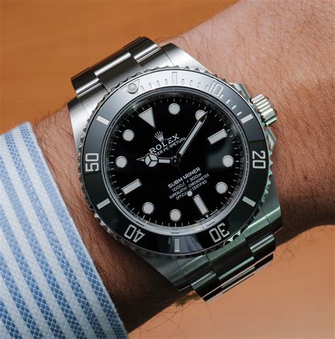 rolex 124060 submariner|Rolex Submariner without date.